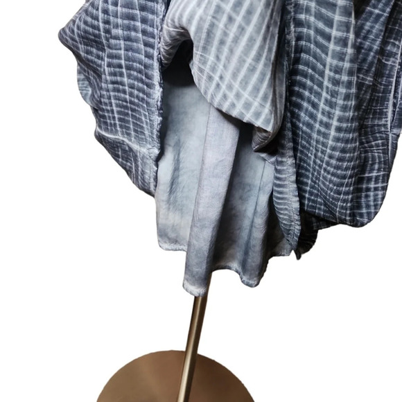 Pilcro and the Letterpress Anthropologie Macrame Tunic Dress Blue Size MP - Picture 10 of 15